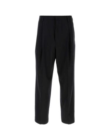 [해외직구][X45]드리스반노튼 2520209982246 900 남성 바지 면바지 조거 카고 와이드 Black wool pant