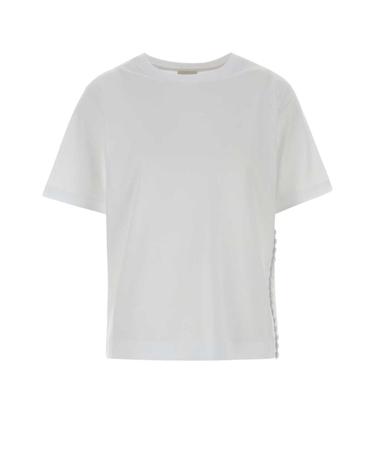 [해외직구][X45]드리스반노튼 2520111142603 001 여성 티셔츠 민소매 탑 나시 White cotton Heydu t shirt