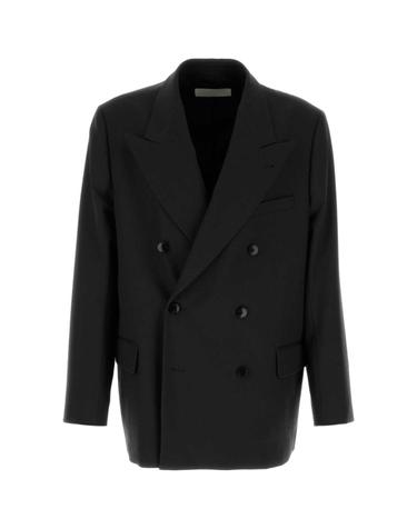 [해외직구][X45]드리스반노튼 2620204094265 900 남성 셔츠 남방 긴팔 반팔 Black wool Bosier oversize blazer