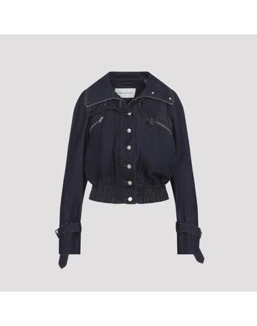 [해외직구][D14]드리스반노튼 2621305074401 507 INDIGO 여성 자켓 코트 아우터 Dries Van Noten Vida Denim Jacket