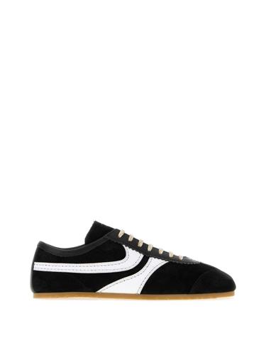 [해외직구][X45]드리스반노튼 2620117000133 998 여성 스니커즈 단화 운동화 로우탑 하이탑 Black suede sneakers