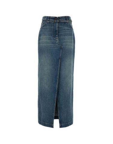 [해외직구][X45]드리스반노튼 2620108014414 504 여성 스커트 치마 롱 미디 미니스커트 Denim Silvannaz skirt