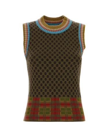 [해외직구][X45]드리스반노튼 2620112354762 610 여성 스웨터 니트 가디건 Embroidered wool blend Temi vest