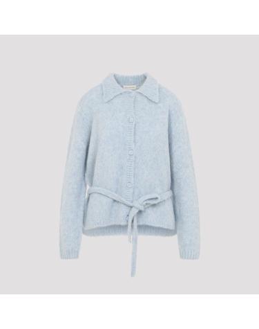 [해외직구][D14]드리스반노튼 2620112084709 514 LIGHT BLUE 여성 스웨터 니트 가디건 Dries Van Noten Toco Cardigan