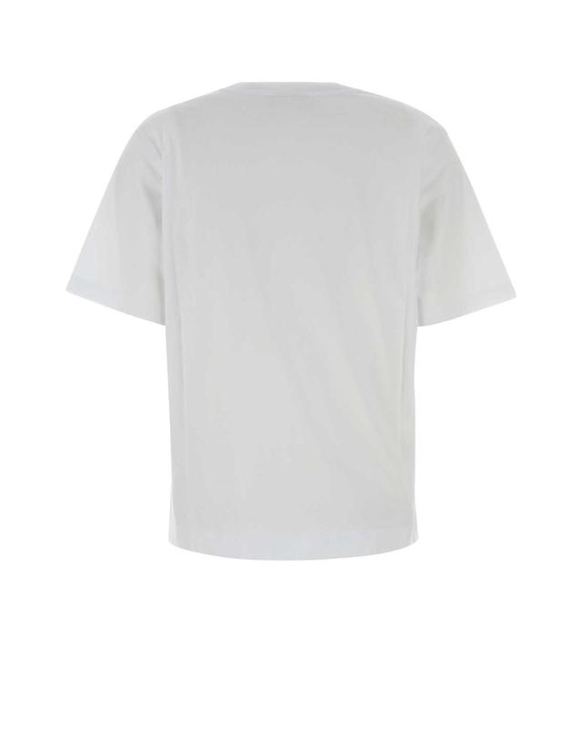 드리스 반 노튼 [해외직구][X45]드리스반노튼 2520111142603 001 여성 티셔츠 민소매 탑 나시 White cotton Heydu t shirt 착용컷
