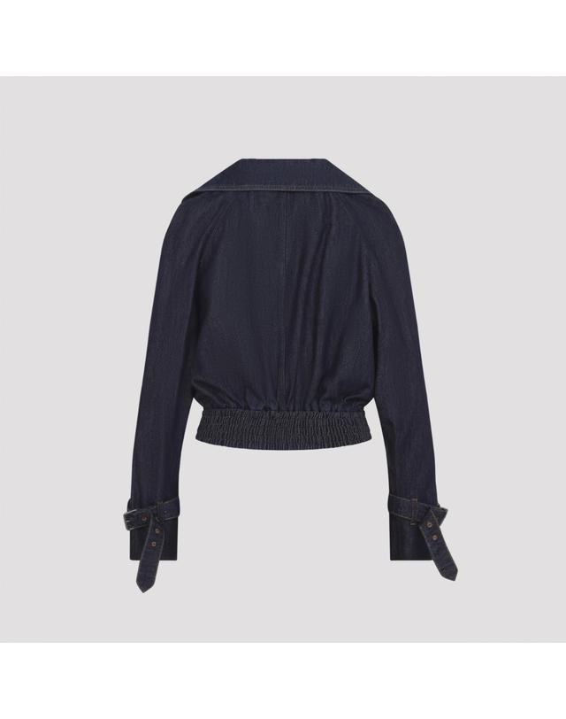 드리스 반 노튼 [해외직구][D14]드리스반노튼 2621305074401 507 INDIGO 여성 자켓 코트 아우터 Dries Van Noten Vida Denim Jacket 착용컷