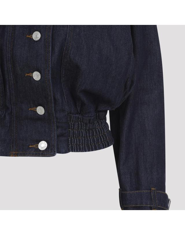 드리스 반 노튼 [해외직구][D14]드리스반노튼 2621305074401 507 INDIGO 여성 자켓 코트 아우터 Dries Van Noten Vida Denim Jacket 착용컷