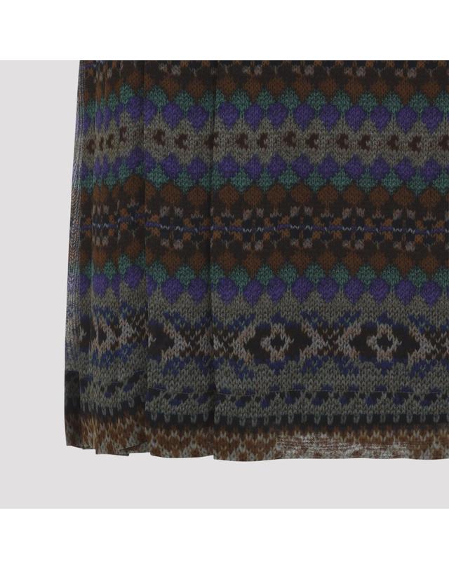 드리스 반 노튼 [해외직구][D14]드리스반노튼 2620108154017 704 DARK BROWN 여성 스커트 치마 Dries Van Noten Sianora Midi Skirt 착용컷