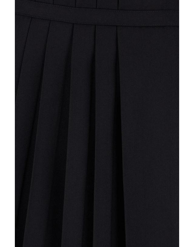드리스 반 노튼 [해외직구][W63]드리스반노튼 2620108184193 509 여성 스커트 치마 Gonna in lana blu navy 착용컷