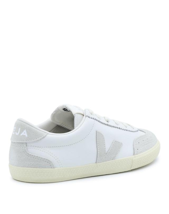 베자 [해외직구][Q11]베자 VO2003852B 남성 스니커즈 WHITE AND NATURAL VOLLEY SNEAKERS 착용컷