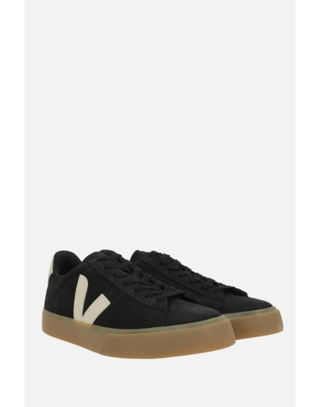 베자 [해외직구][E32]베자 CP0322311BLACKPIERRENATURAL 남성 로우탑 하이탑 슬립온 스니커즈 단화 에스빠듀 VEJA Campo sneakers in suede 착용컷