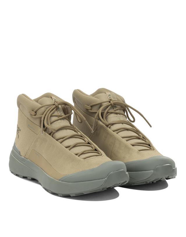 아크테릭스 [해외직구][V90]아크테릭스 X000010029KOPEC MID GTXCANVAS FORAGE M 남성 바이커부츠 첼시부츠 Kpec Mid GTX Hiking Boots 착용컷