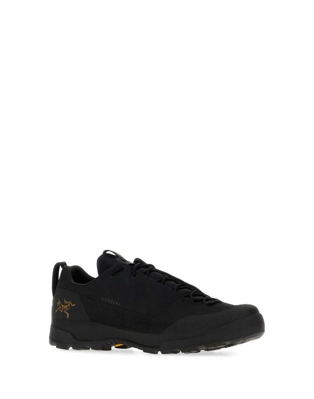 아크테릭스 [해외직구][X45]아크테릭스 X000009833 BLACKBLACK 남성 스니커즈 단화 남자스니커즈 Black suede and rubber Konseal GTX sneakers 착용컷