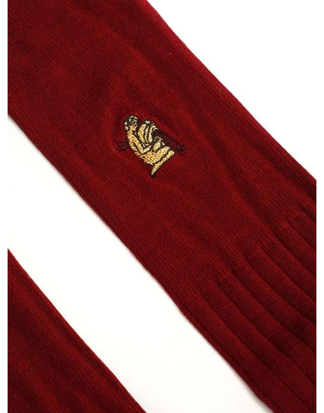 엘리오스 [해외직구][A94]ELIOS 8300287444644BORDEAUX 남성 양말 삭스 ELIOS ELIOS Aquarius Socks 착용컷
