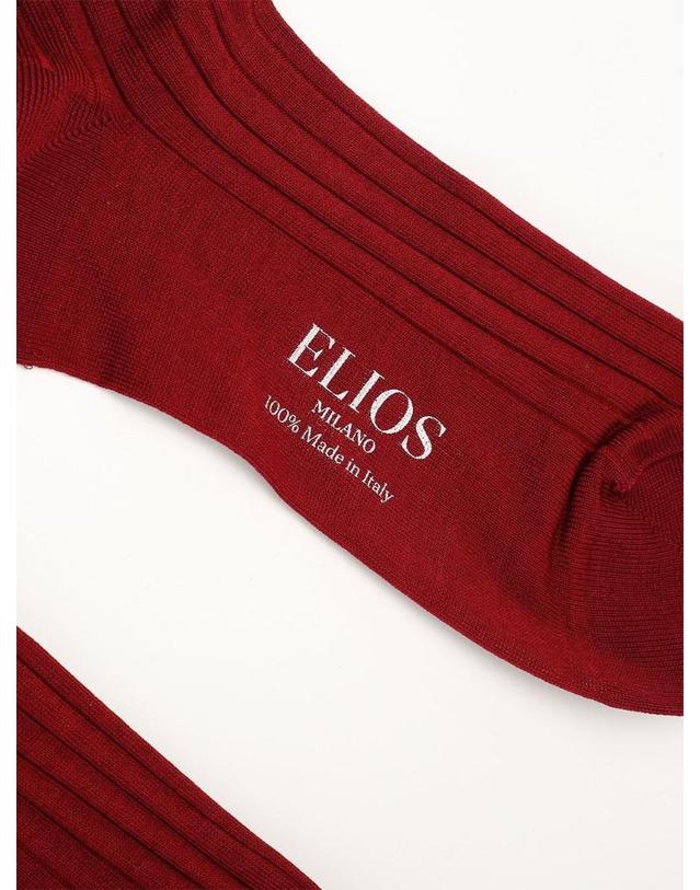 엘리오스 [해외직구][A94]ELIOS 8300287444538BORDEAUX 남성 양말 삭스 ELIOS ELIOS Leo Socks 착용컷