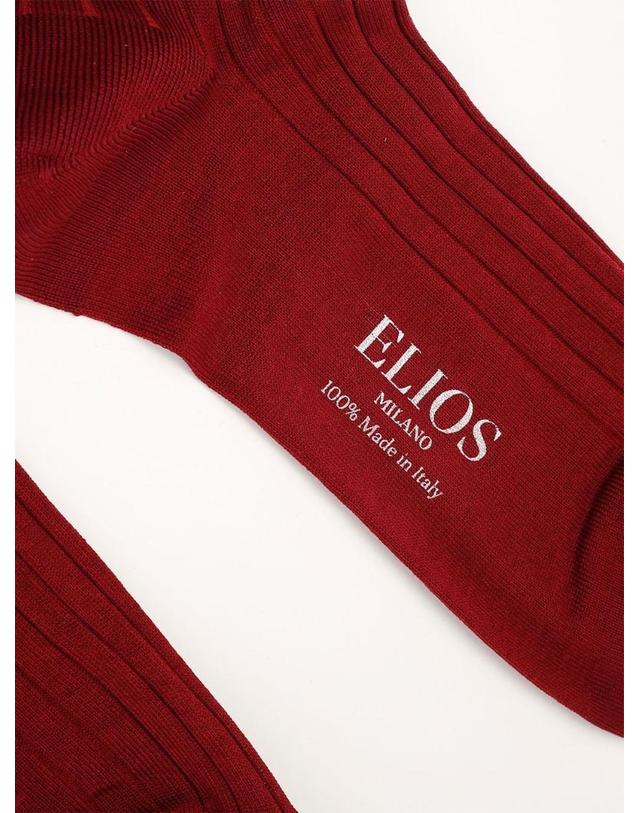 엘리오스 [해외직구][A94]ELIOS 8300287444514BORDEAUX 남성 양말 삭스 ELIOS ELIOS Cancer Socks 착용컷