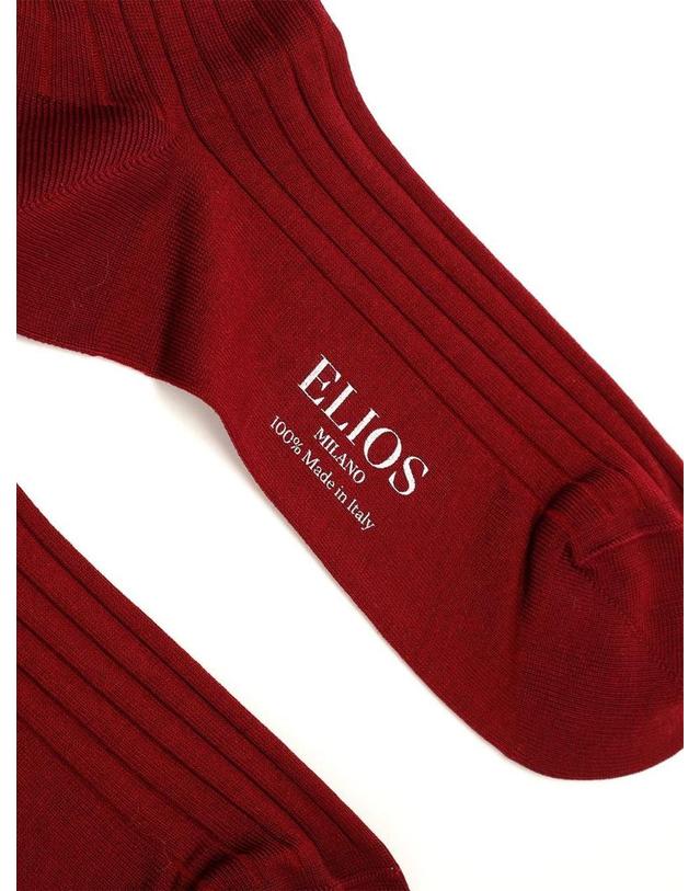 엘리오스 [해외직구][A94]ELIOS 8300287444484BORDEAUX 남성 양말 삭스 ELIOS ELIOS Aries Socks 착용컷
