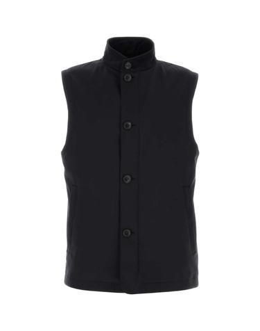 [해외직구][X45]제냐 RE7TC5A47127 B09R 남성 블레이저 봄버 캐주얼자켓 Midnight blue polyester Motorin sleeveless jacket