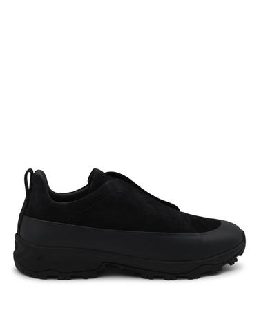 [해외직구][S27]제냐 LHNELS7008ZBNZ 남성 로우탑 하이탑 슬립온 스니커즈 신발 운동화 에스빠듀 NAVY LEATHER LOAFERS