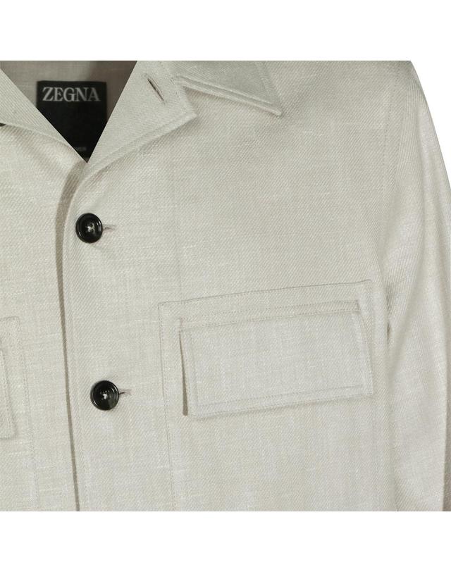 제냐 [해외직구][Q11]제냐 RUHV22A3SOT6BN07G 남성 자켓 SAND LINEN CASUAL JACKET 착용컷