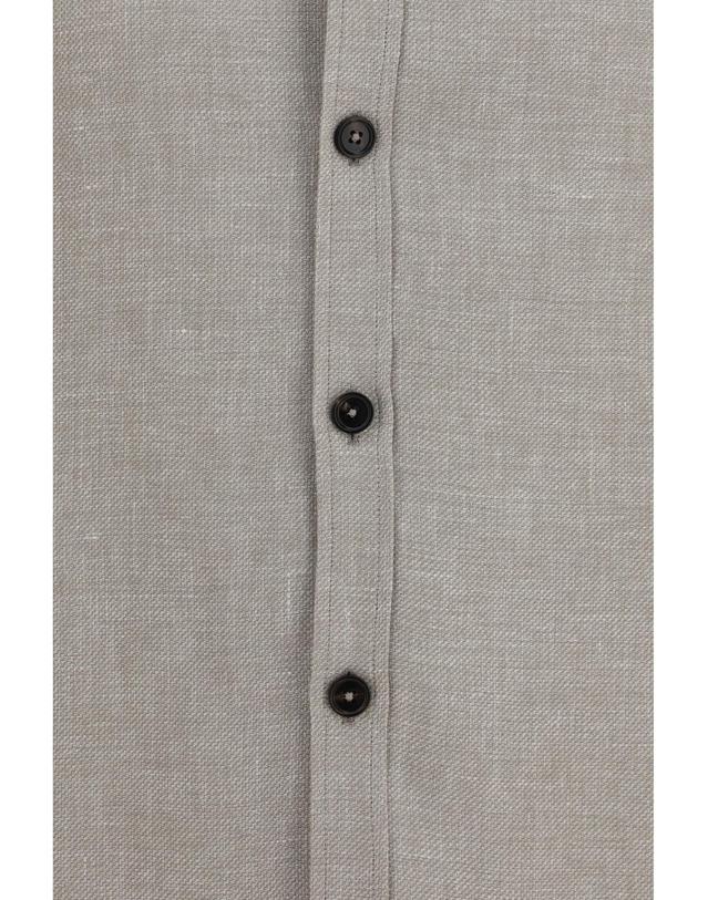 제냐 [해외직구][K68]제냐 UHV75A3SOT52N92G 054 남성 셔츠 남방 긴팔 반팔 Cashmere linen and silk Overshirt 착용컷