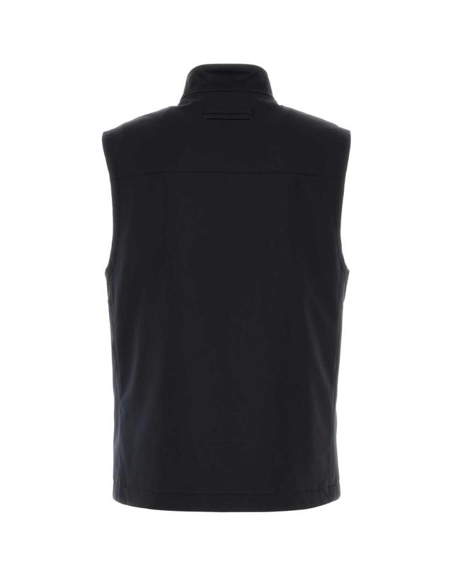 제냐 [해외직구][X45]제냐 RE7TC5A47127 B09R 남성 블레이저 봄버 캐주얼자켓 Midnight blue polyester Motorin sleeveless jacket 착용컷