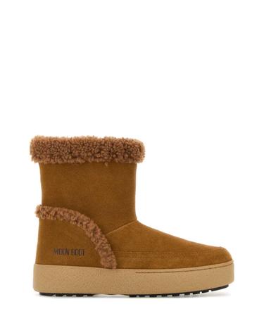 [해외직구][X45]MOON BOOT 2450240 M008 여성 앵클부츠 미들 롱부츠 니하이부츠 Caramel suede LTrack Tina ankle boots