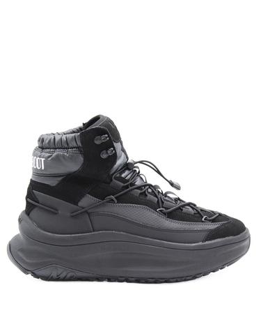 [해외직구][B47]MOON BOOT 80D2490030N001 남성 부츠 첼시부츠 바이커부츠 BLACK LEATHER MOON247 XLACE MID BOOTS