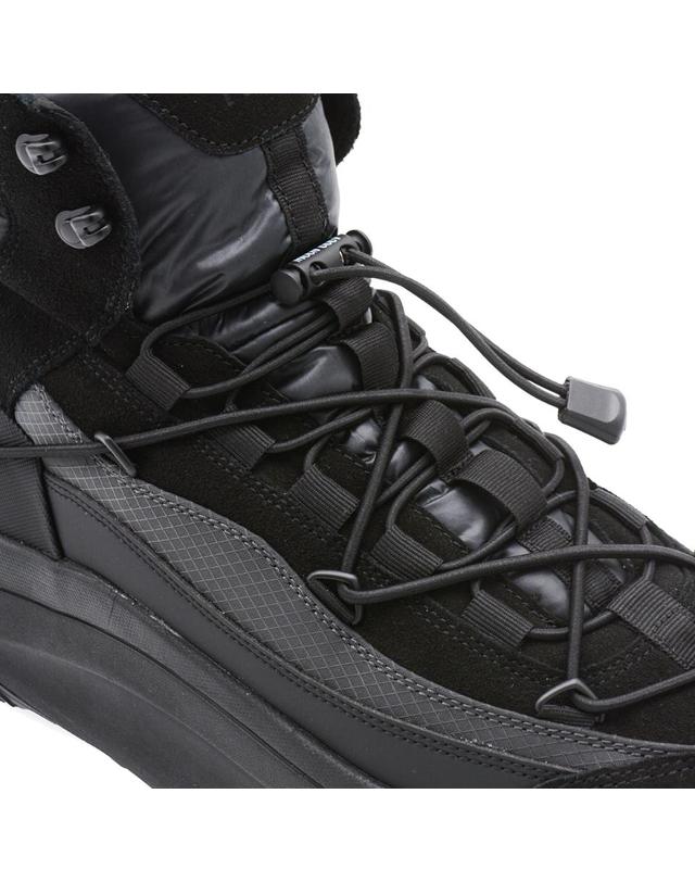 문부츠 [해외직구][S27]MOON BOOT 80D2490030N001 남성 부츠 워커 컴뱃부츠 바이커 첼시부츠 사막화 BLACK LEATHER MOON24 XLACE MID BOOTS 착용컷
