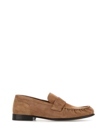 [해외직구][X45]지미추 ELLISLOAFERFSUE TOFFEE 여성 로퍼 가죽로퍼 페니로퍼 테슬 드라이빙 Camel suede Ellis loafers