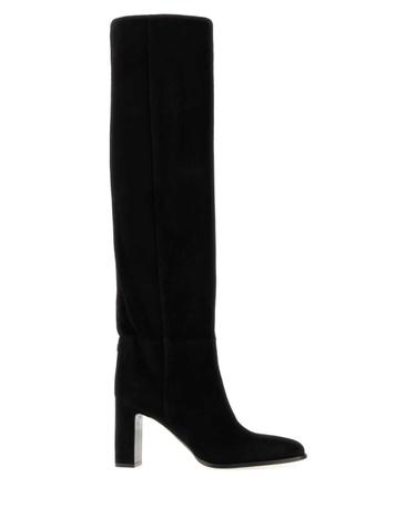 [해외직구][X45]지미추 CALYOTK85SUE BLACK 여성 앵클부츠 미들 롱부츠 니하이부츠 Black suede Caly boots