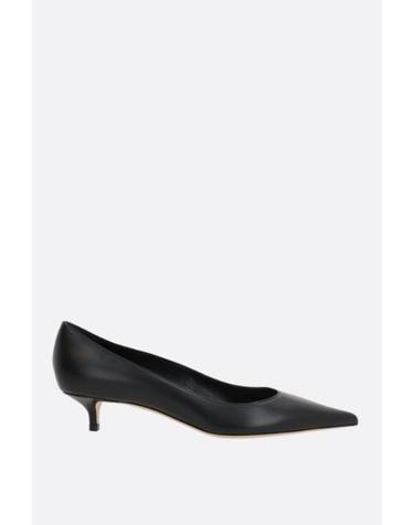 [해외직구][E32]지미추 AMELIACLFBLACK 여성 하이힐 슬링백 구두 힐 펌프스 스틸레토 발레리나 JIMMY CHOO Amelia pumps in smooth leather