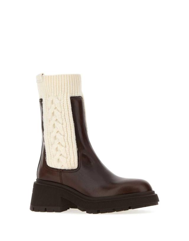 지미추 [해외직구][X45]지미추 TAMIAFLATTQA CHOLATTE 여성 앵클부츠 미들 롱부츠 니하이부츠 Brown leather Tamia boots 착용컷