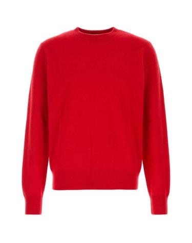 [해외직구][X45]엔타이어 스튜디오 ESFW26SW01630 0072 남성 셔츠 남방 긴팔 반팔 Red wool blend sweater