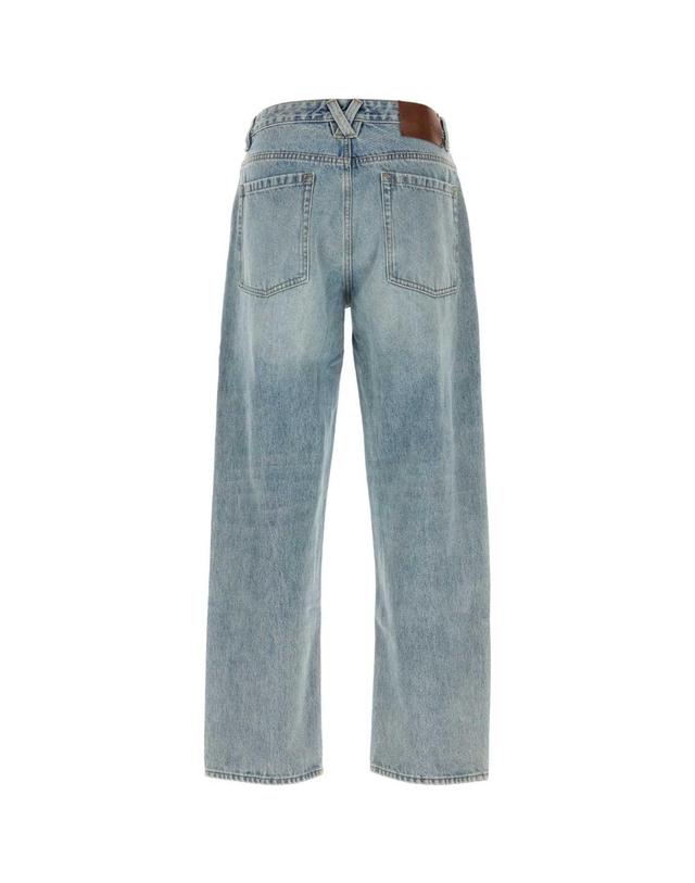 앤타이어 스튜디오 [해외직구][X45]엔타이어 스튜디오 ESFW26DP01012 0182 남성 데님 청바지 진 Denim jeans 착용컷
