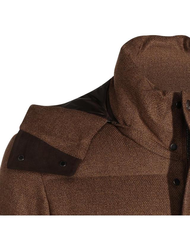 몬테꼬레 [해외직구][B47]MONTECORE F11MUCX102736927 남성 자켓 패딩 다운자켓 TAUPE PUFFER DOWN JACKET 착용컷