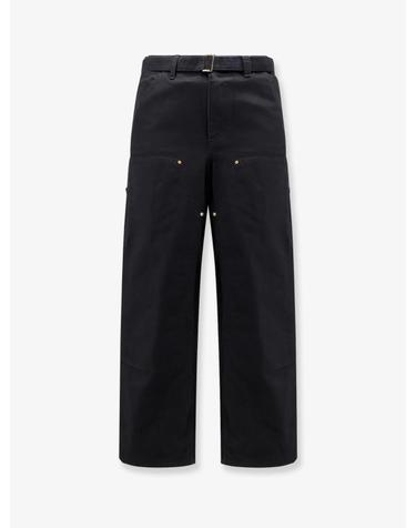 [해외직구][N85]SACAI X CARHARTT WIP 2500991S 남성 바지 팬츠 데님 SACAI X CARHARTT WIP Carhartt WIP Duck cotton trousers