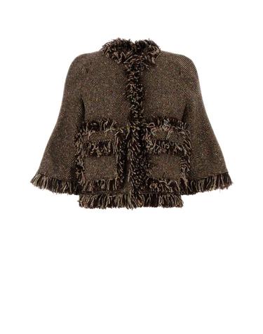 [해외직구][X45]사카이 2608772 651 여성 자켓 베스트 다운베스트 질렛 Multicolor tweed blazer