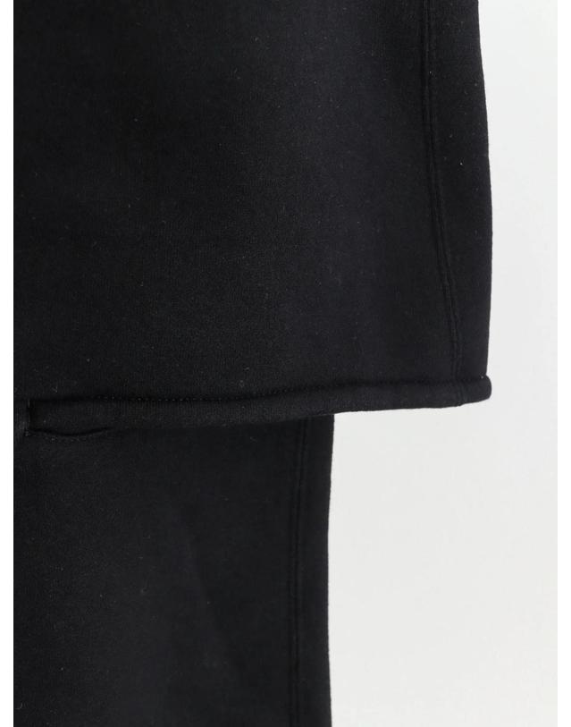 사카이 [해외직구][N85]사카이 2608685 여성 트라우저 바지 팬츠 면바지 SACAI Cotton trousers with a layered trompe loeil design 착용컷