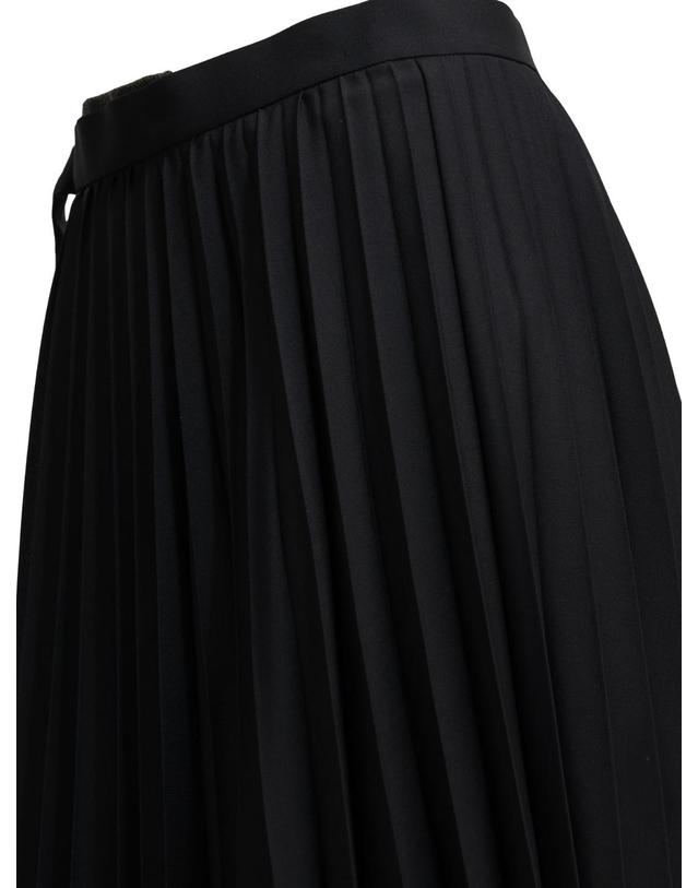 사카이 [해외직구][V90]사카이 26 08766605 여성 스커트 치마 Pleated Midi Skirt 착용컷