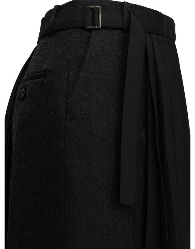 사카이 [해외직구][V90]사카이 26 08766202 여성 스커트 치마 Pleated Midi Skirt 착용컷