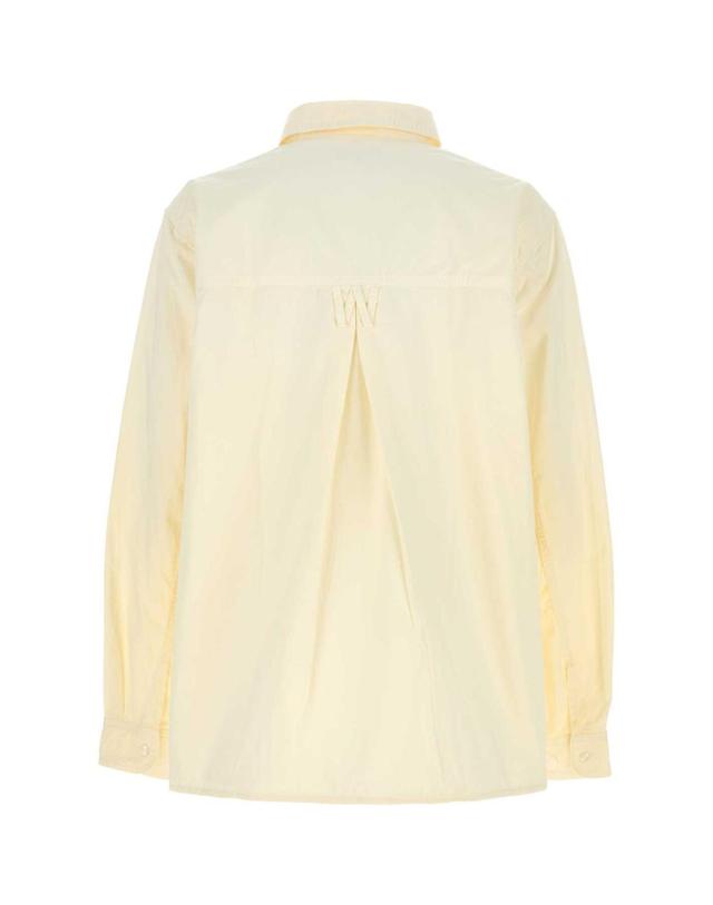 윌리 차바리아 [해외직구][X45]WILLY CHAVARRIA WCSHT0026 000 남성 셔츠 남방 긴팔 반팔 Cream cotton oversize shirt 착용컷