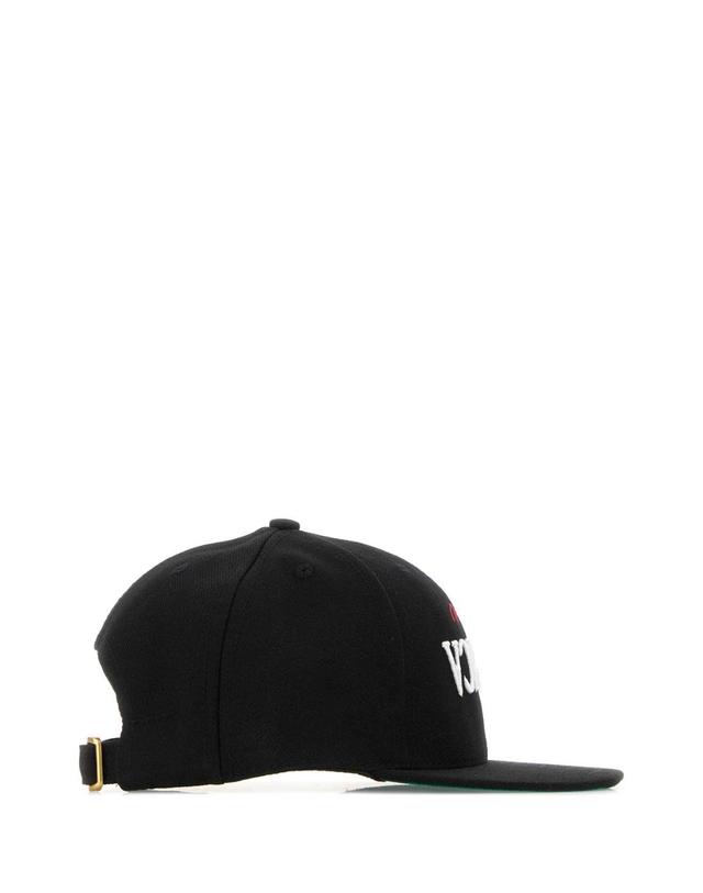 윌리 차바리아 [해외직구][X45]WILLY CHAVARRIA WCASC0084 001 남성 모자 버킷햇 비니 캡 Black canvas baseball cap 착용컷