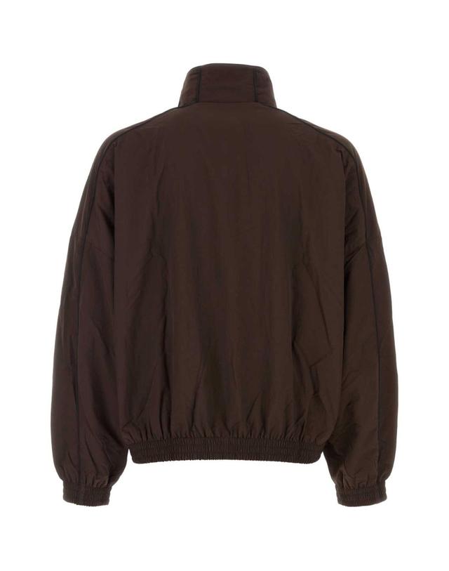 윌리 차바리아 [해외직구][X45]WILLY CHAVARRIA MUWJK002 097 남성 블레이저 봄버 캐주얼자켓 Chocolate nylon Bad Boy windbreaker 착용컷