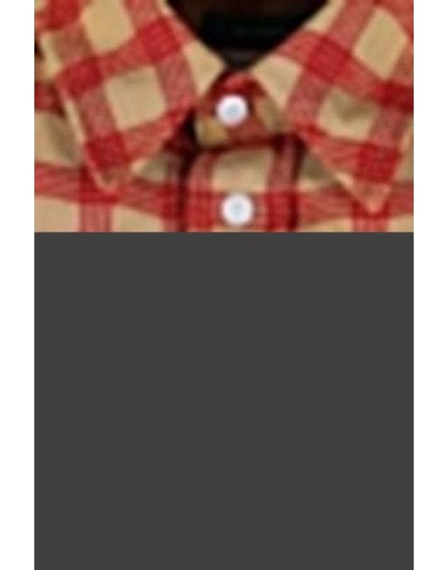 윌리 차바리아 [해외직구][E32]WILLY CHAVARRIA MMWTO006004C119 남성 셔츠 남방 WILLY CHAVARRIA Veterano oversized shirt in check flannel 착용컷