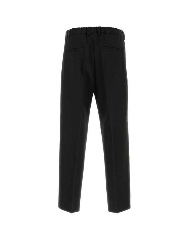 윌리 차바리아 [해외직구][X45]WILLY CHAVARRIA MMWPA009 001 남성 바지 면바지 조거 카고 와이드 ELASTICATED TAPERED TROUSER 착용컷