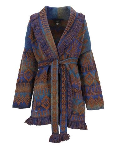 [해외직구][A94]알라누이 LWHB064E26KNI0114564 여성 니트 스웨터 ALANUI ALANUI Western Beat Cardigan