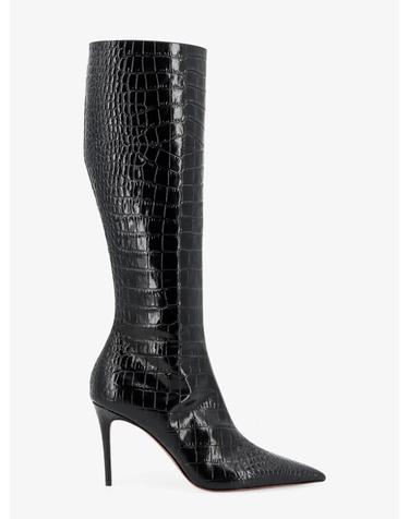 [해외직구][N85]파리텍사스 PX2047 여성 부츠 부티 앵클 미들 롱 니하이 PARIS TEXAS Vera 85 croco effect leather boots