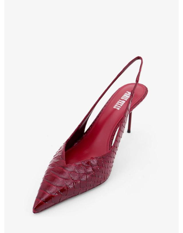 파리 텍사스 [해외직구][N85]파리텍사스 PX2009 여성 펌프스 슬링백 하이힐 PARIS TEXAS Lidia 70 pumps with python print 착용컷