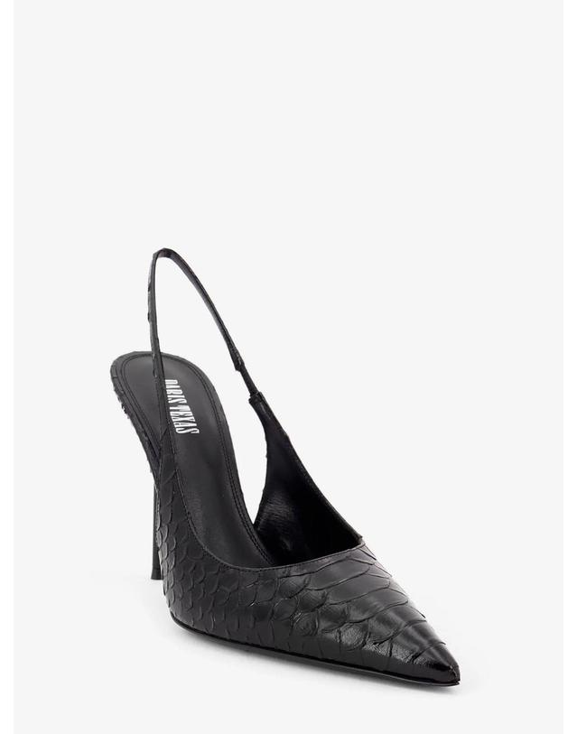 파리 텍사스 [해외직구][N85]파리텍사스 PX913 여성 펌프스 슬링백 하이힐 PARIS TEXAS Lidia pump in leather with python print 착용컷